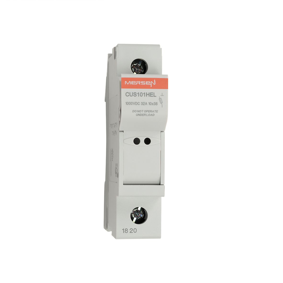 K1062724 - PV Modular fuse-holder CUS101HEL MODULO HELIO 10 1P 1000VDC